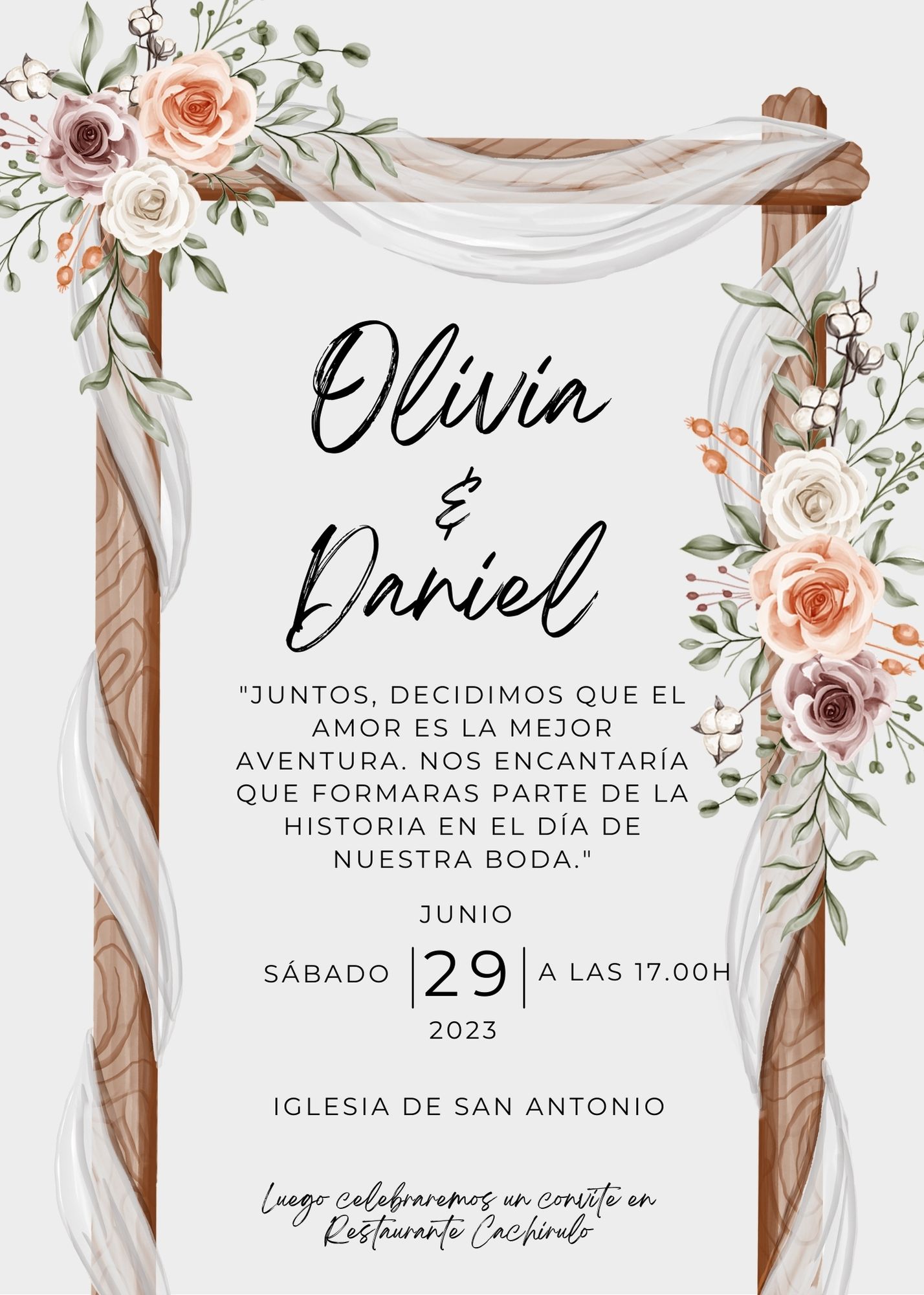 Guía De Invitaciones Para Bodas De Campo