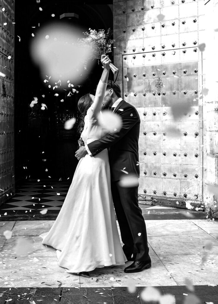 fotografía de boda sin poses